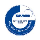 TÜV-geprüfte Servicequalität TÜV-geprüfte Servicequalität